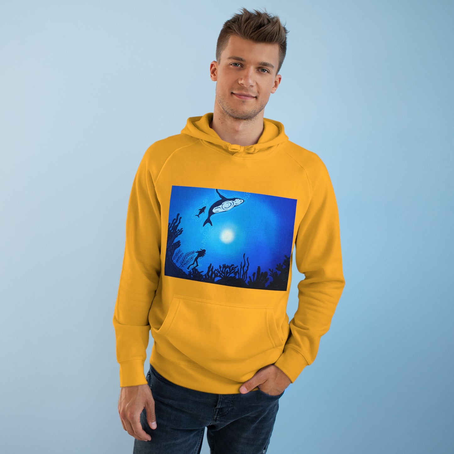 DEEP BLUE-1 / Ocean conservation art /  Life Upholders 2022-2023