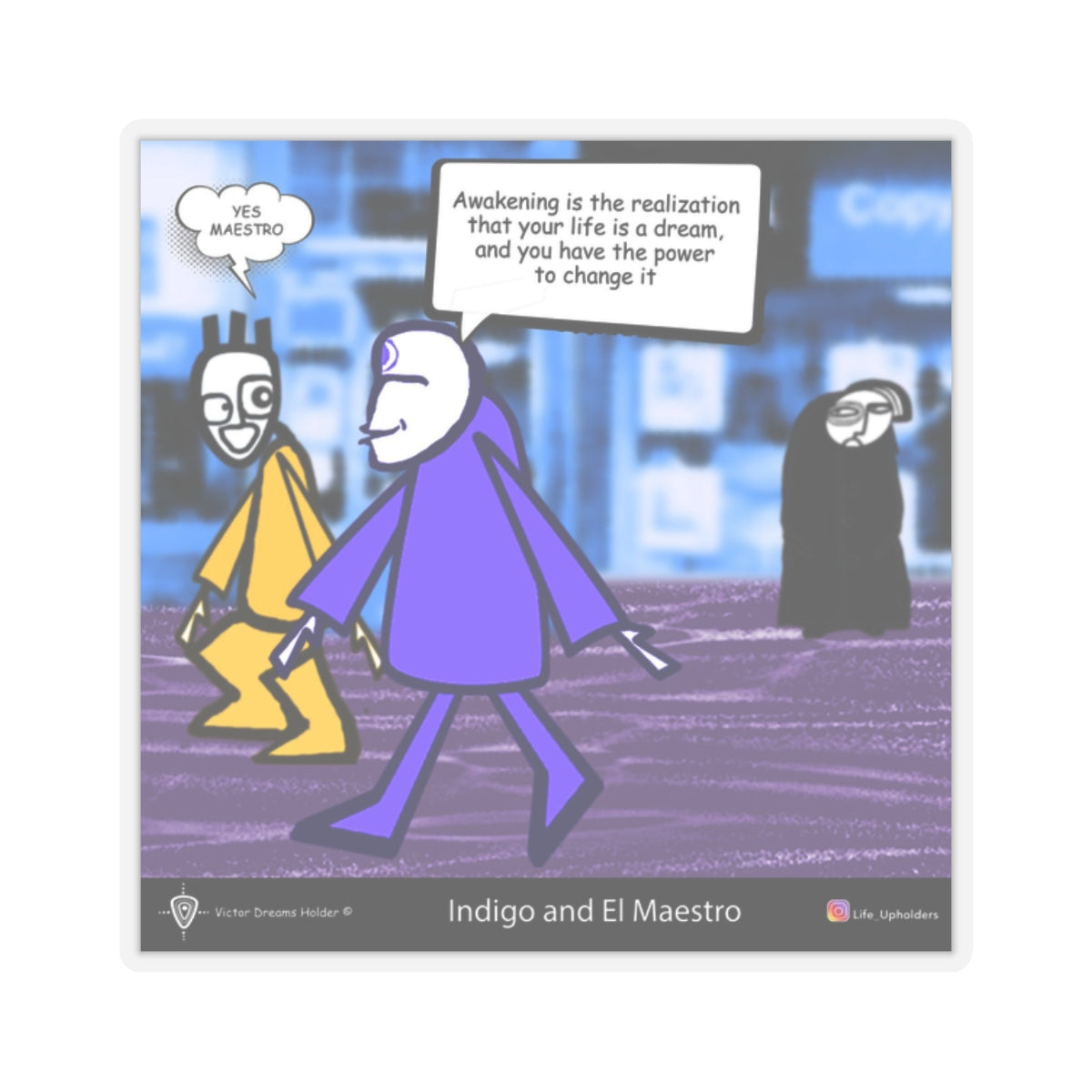 AWAKENING / Stickers comics collection series / English