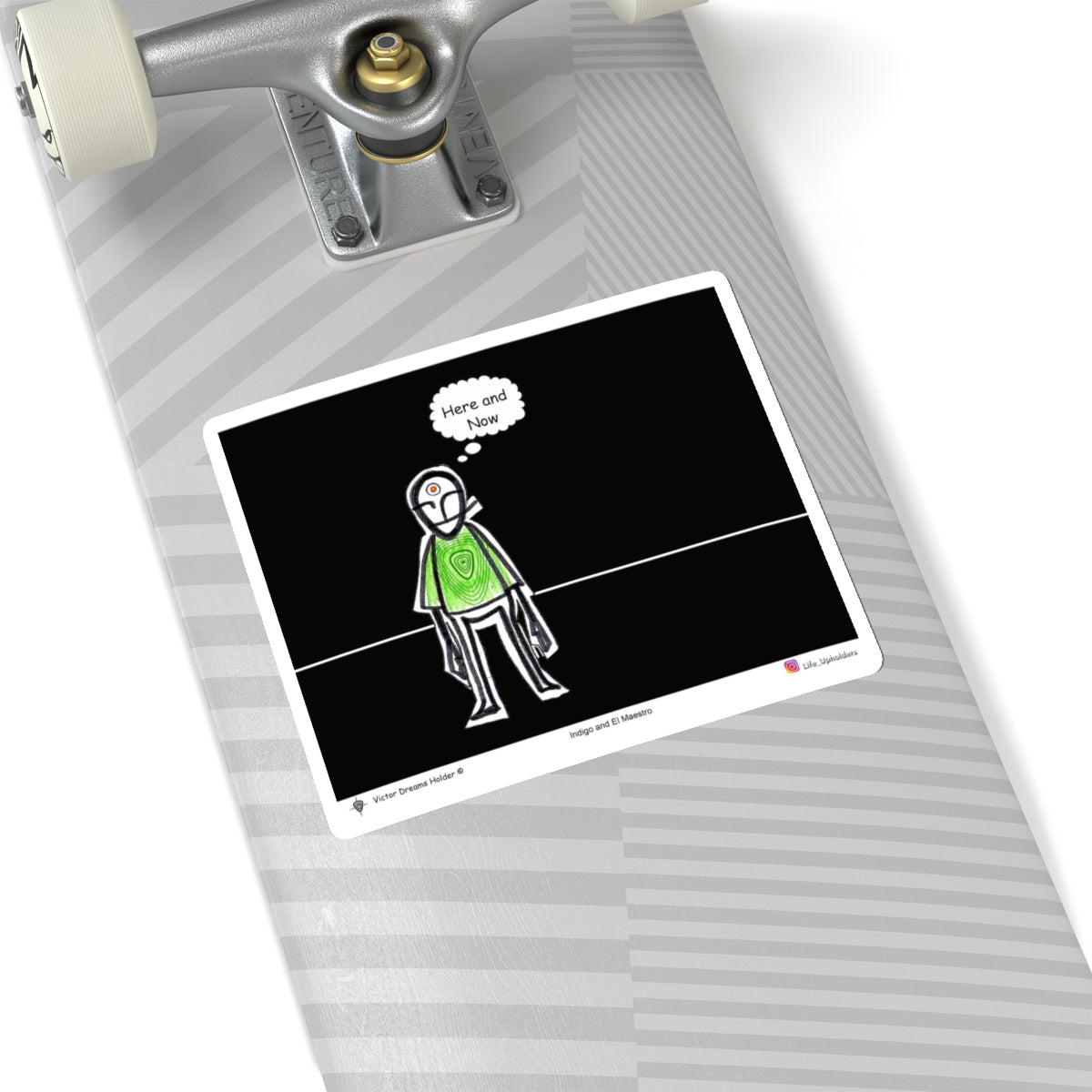 Here and Now / Stickers comics collection series / English