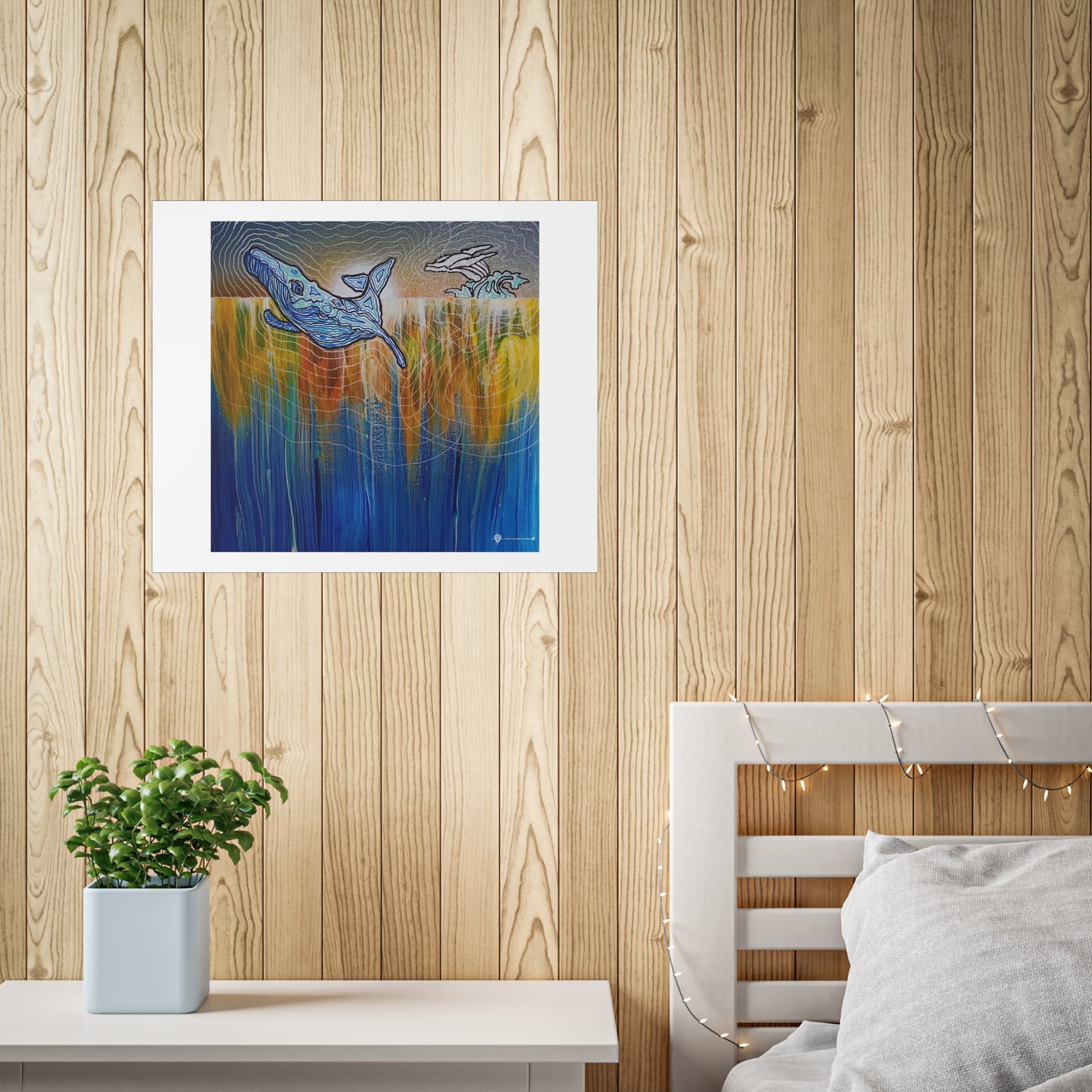 Whales Pump / LIFE UPHOLDERS - Ocean conservation art exhibition 2022 by Victor Dreams Holder