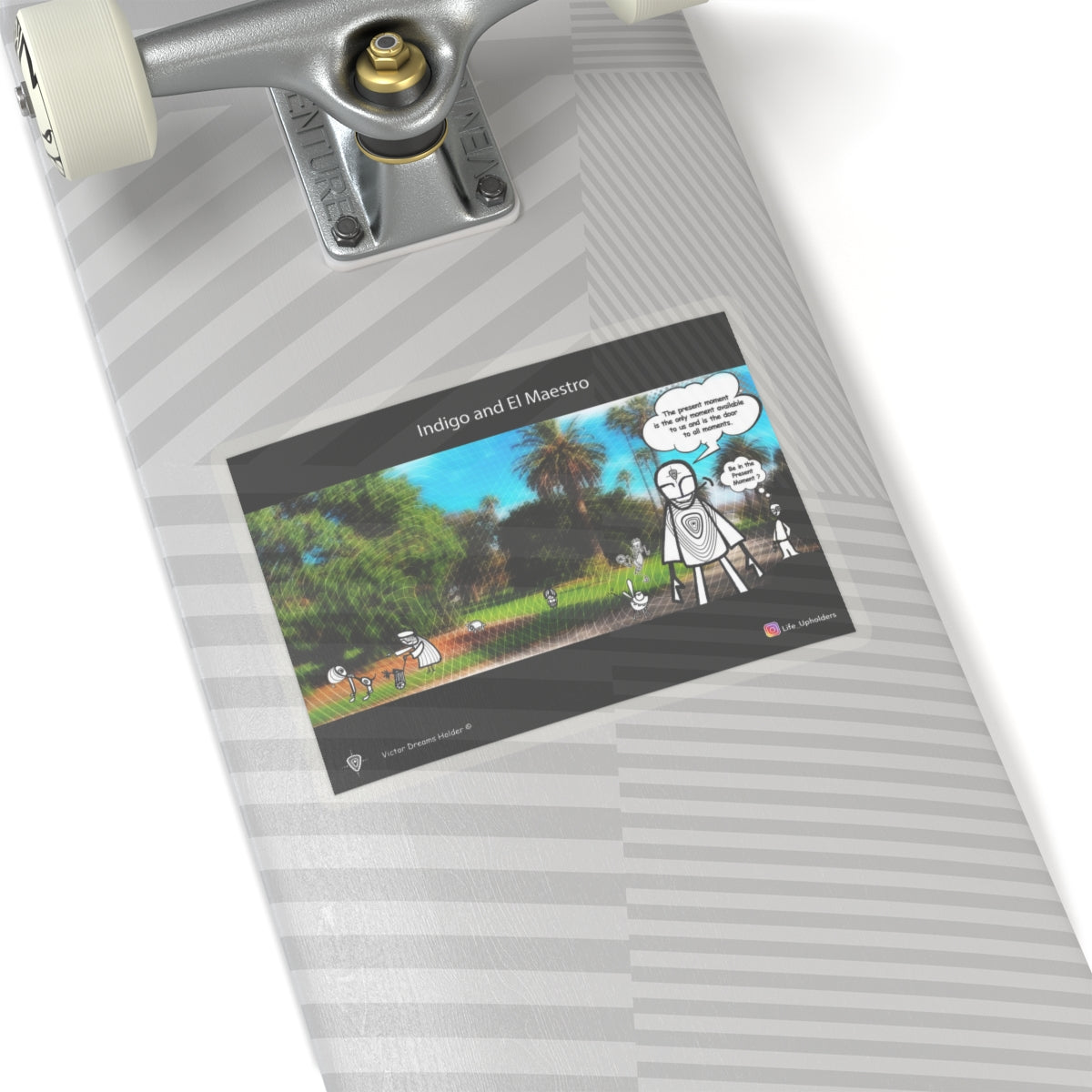 Be in the Present Moment / Stickers comics collection series / English