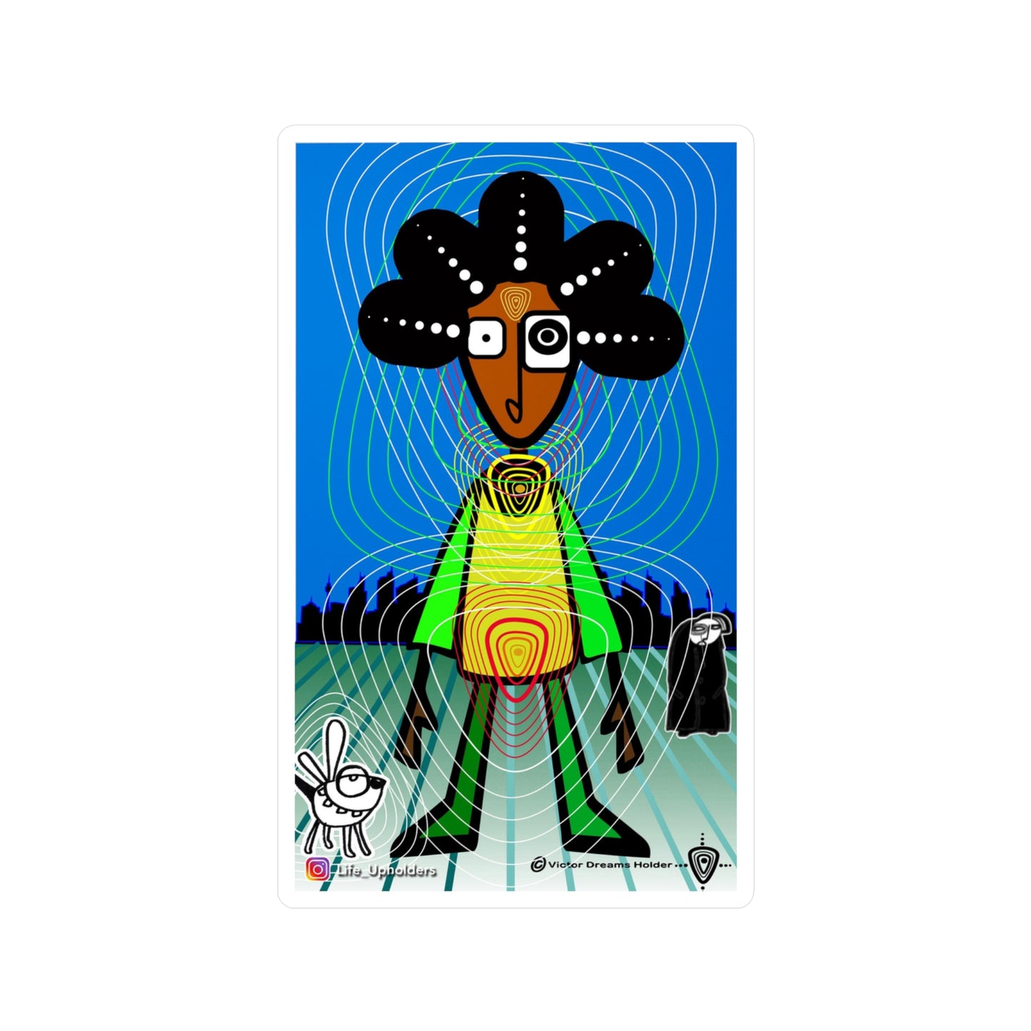 STICKERS - VIBRANT BEINGS collection series #2