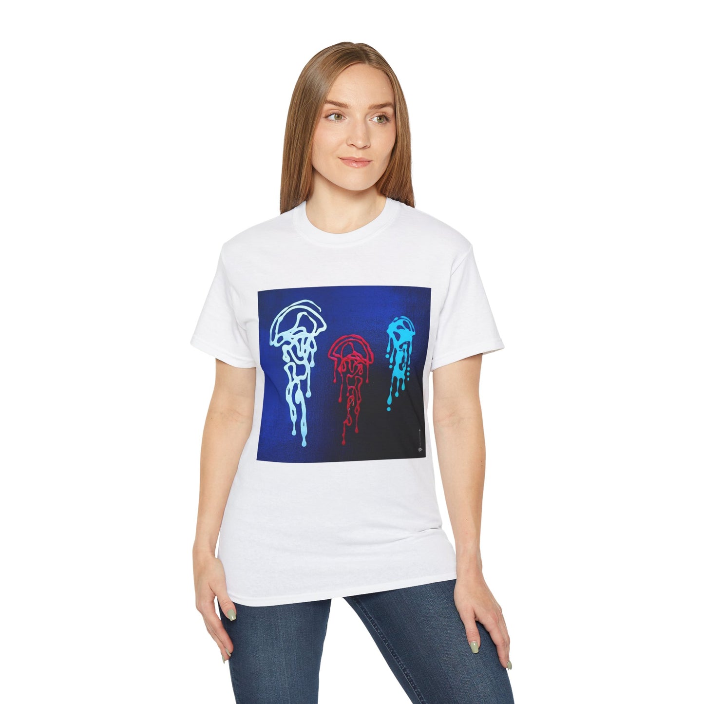 Jelly Fish Family / Ocean conservation art / Life Upholders 2022 - 2023