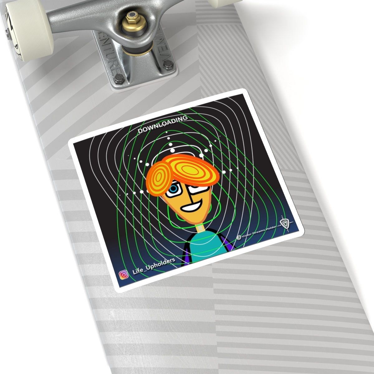 Downloading / STICKERS - VIBRANT BEINGS collection series #1