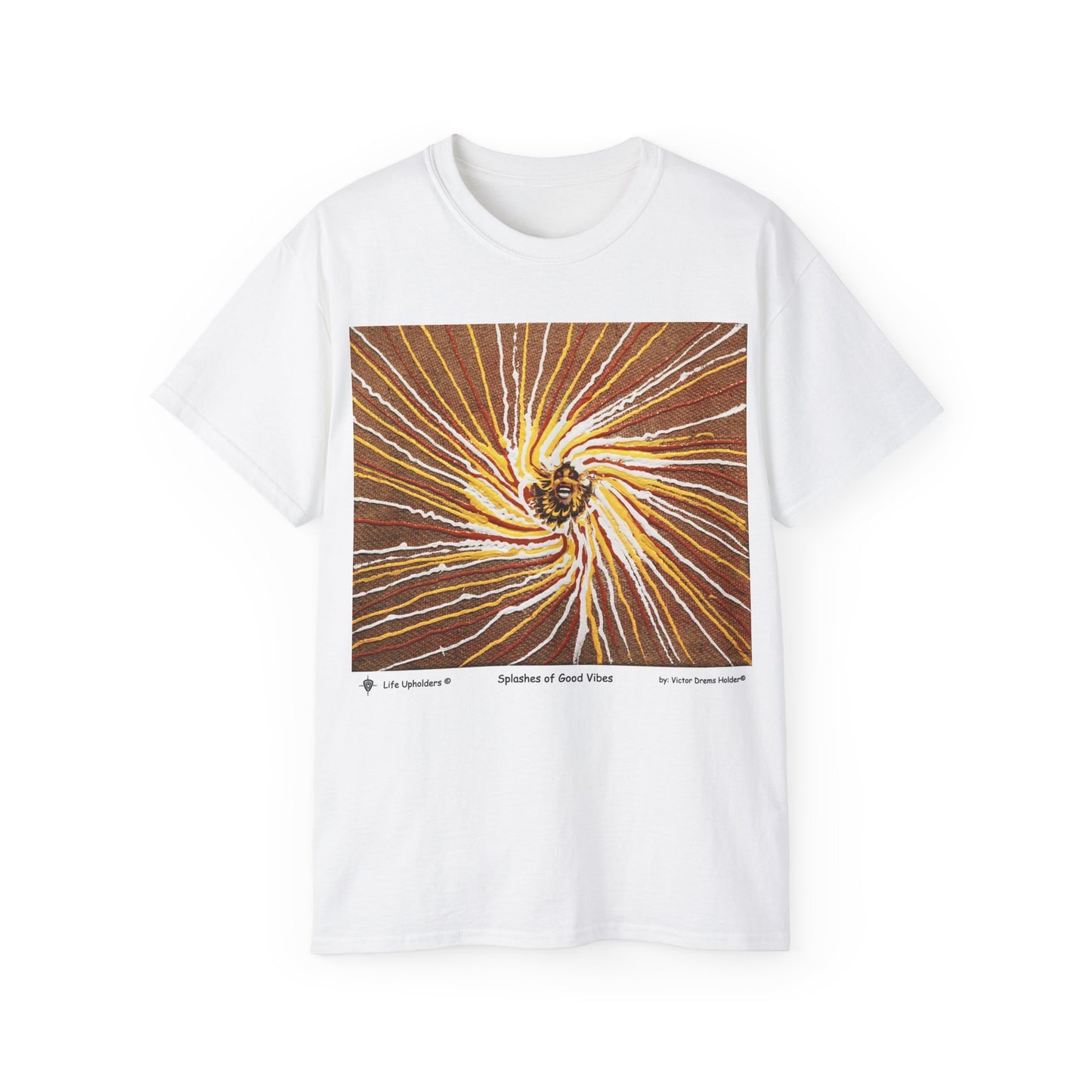 SPLASHES of HAPPINESS / artwork from the series REBIRTH OF RESONANCES by Victor Dreams Holder