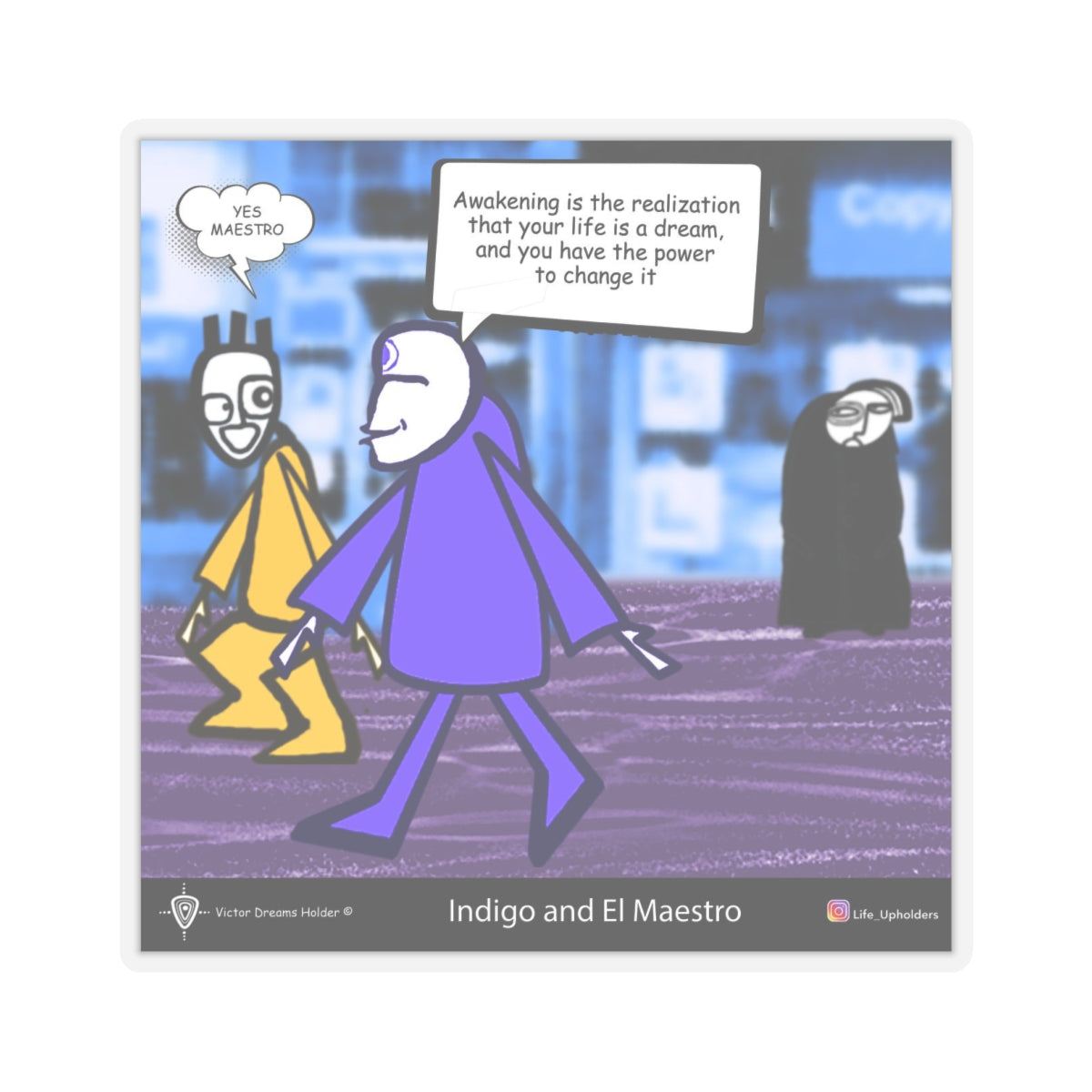 AWAKENING / Stickers comics collection series / English