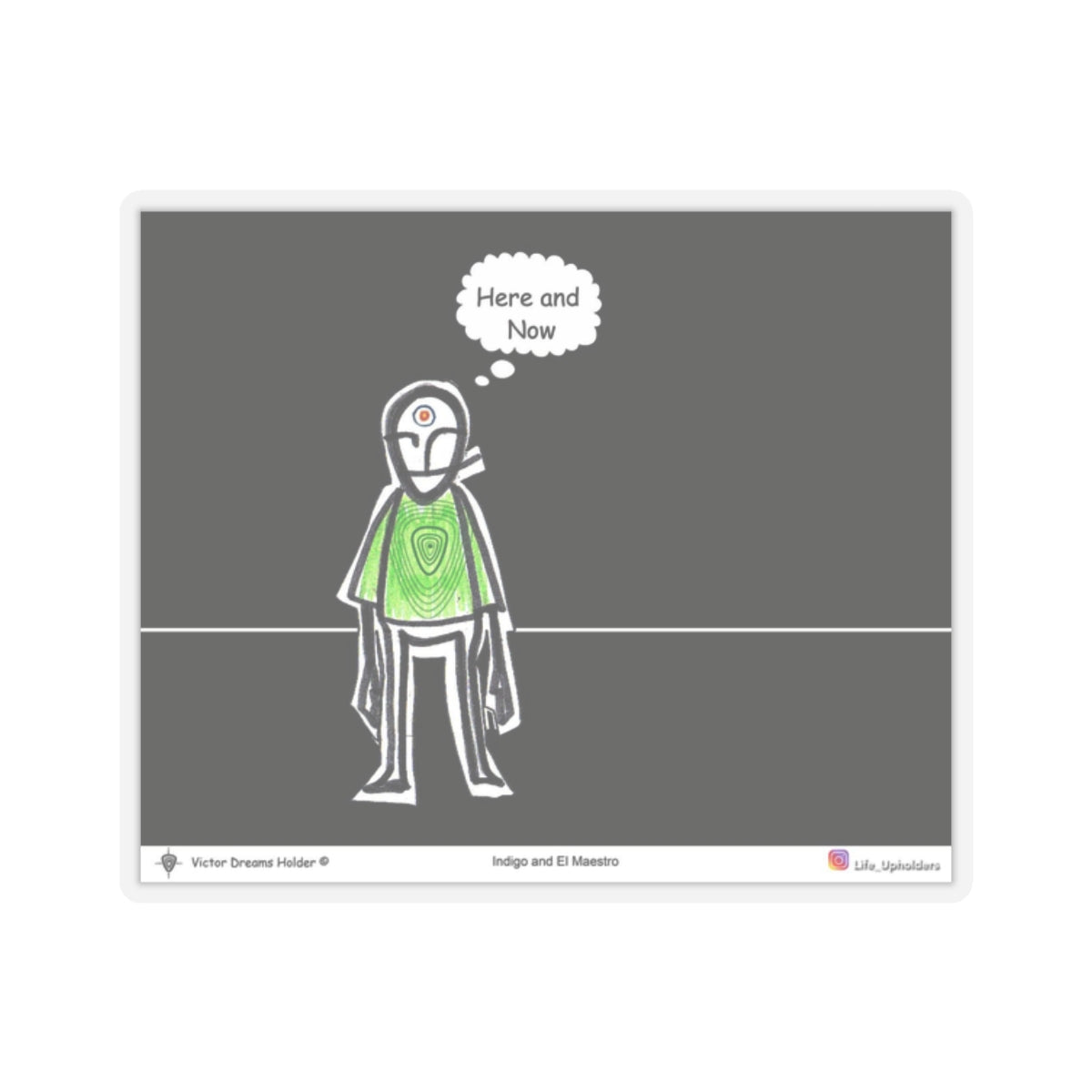 Here and Now / Stickers comics collection series / English
