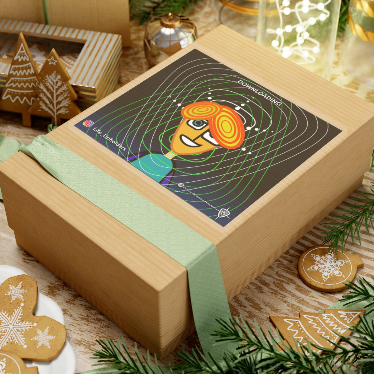 Downloading / STICKERS - VIBRANT BEINGS collection series #1