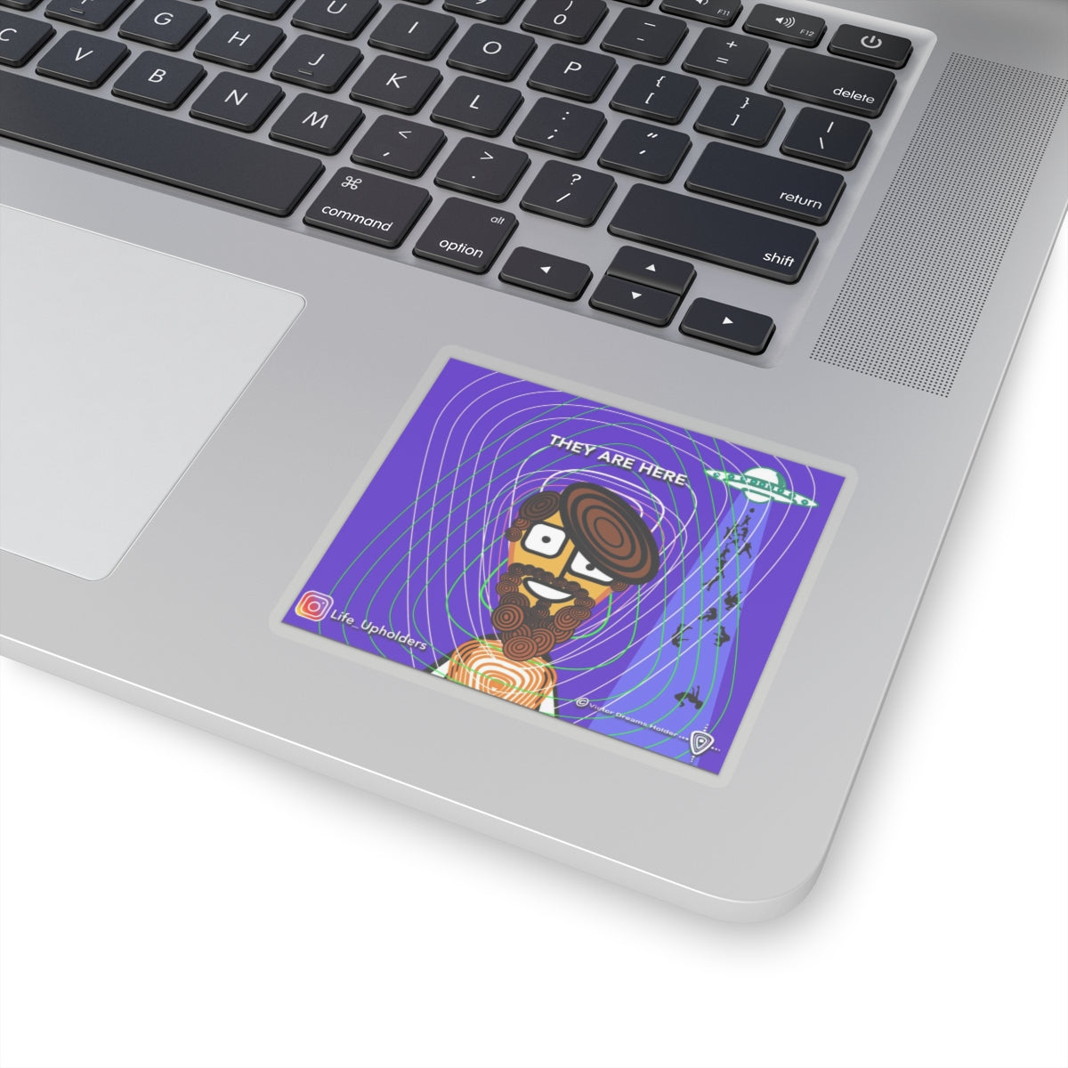 They are Here / STICKERS - VIBRANT BEINGS collection series #1