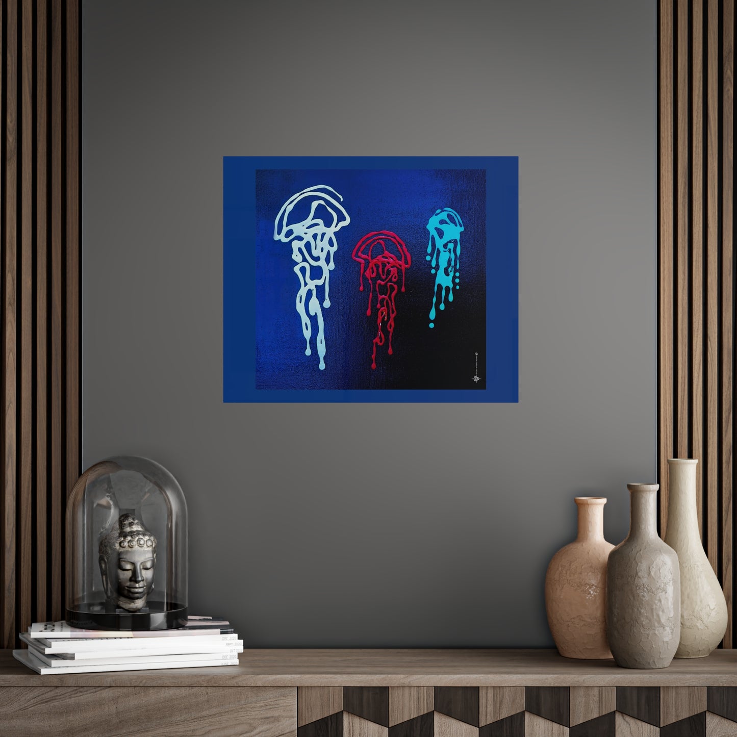 JELLY FISH / LIFE UPHOLDERS - Ocean conservation art exhibition 2022 by Victor Dreams Holder