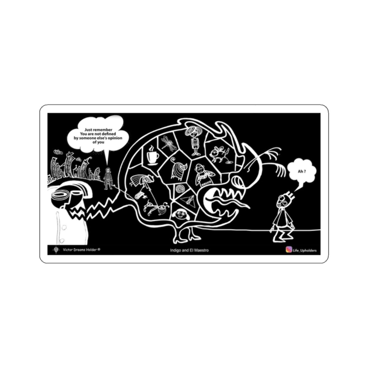 Just remember / Stickers comics collection series / English