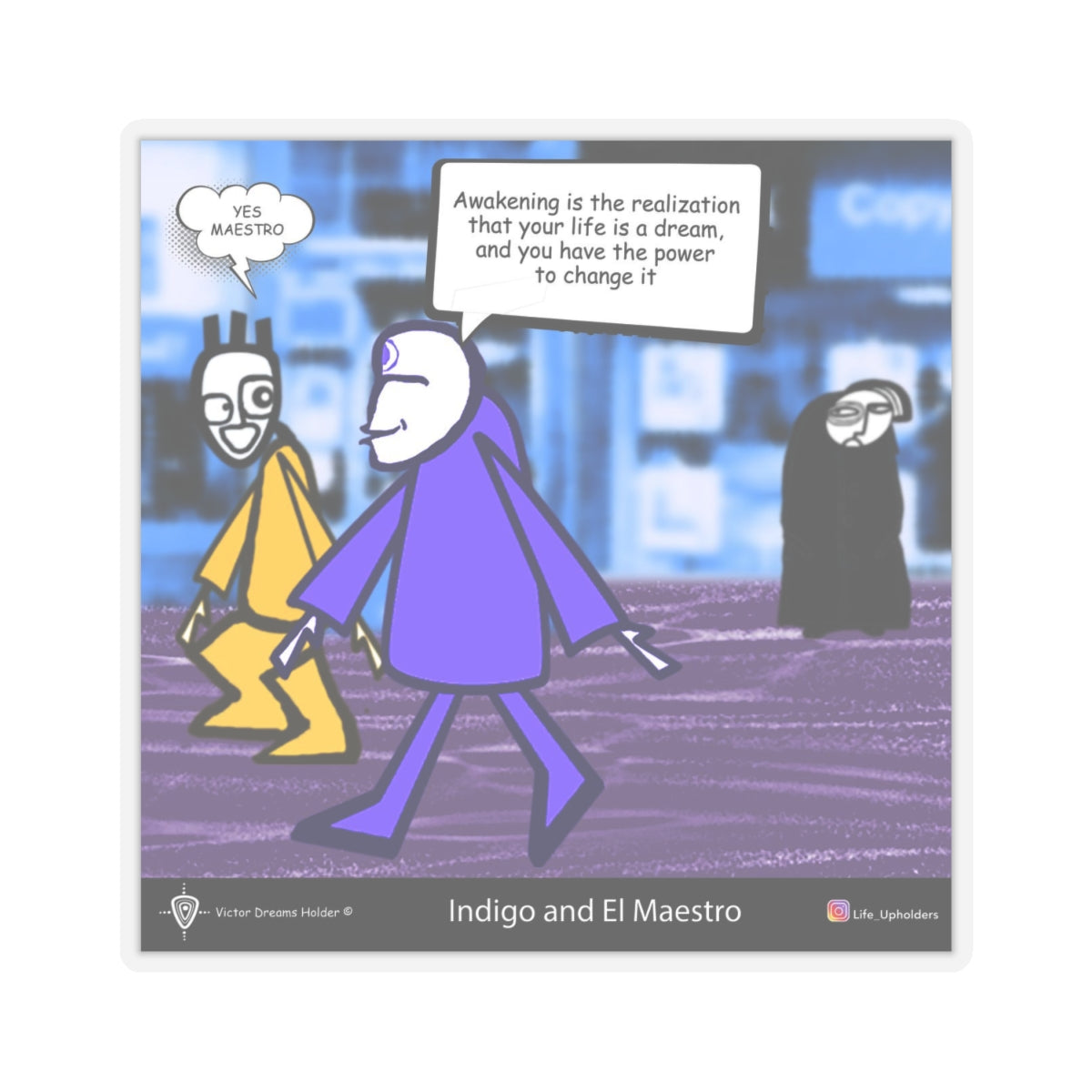 AWAKENING / Stickers comics collection series / English