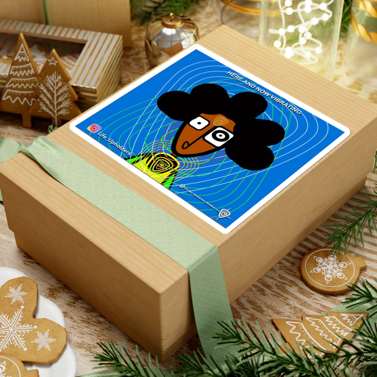 Here and Now / STICKERS - VIBRANT BEINGS collection series #1