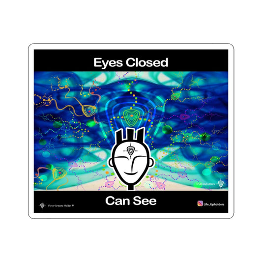 Eyes Close Can See / Stickers comics collection series / English