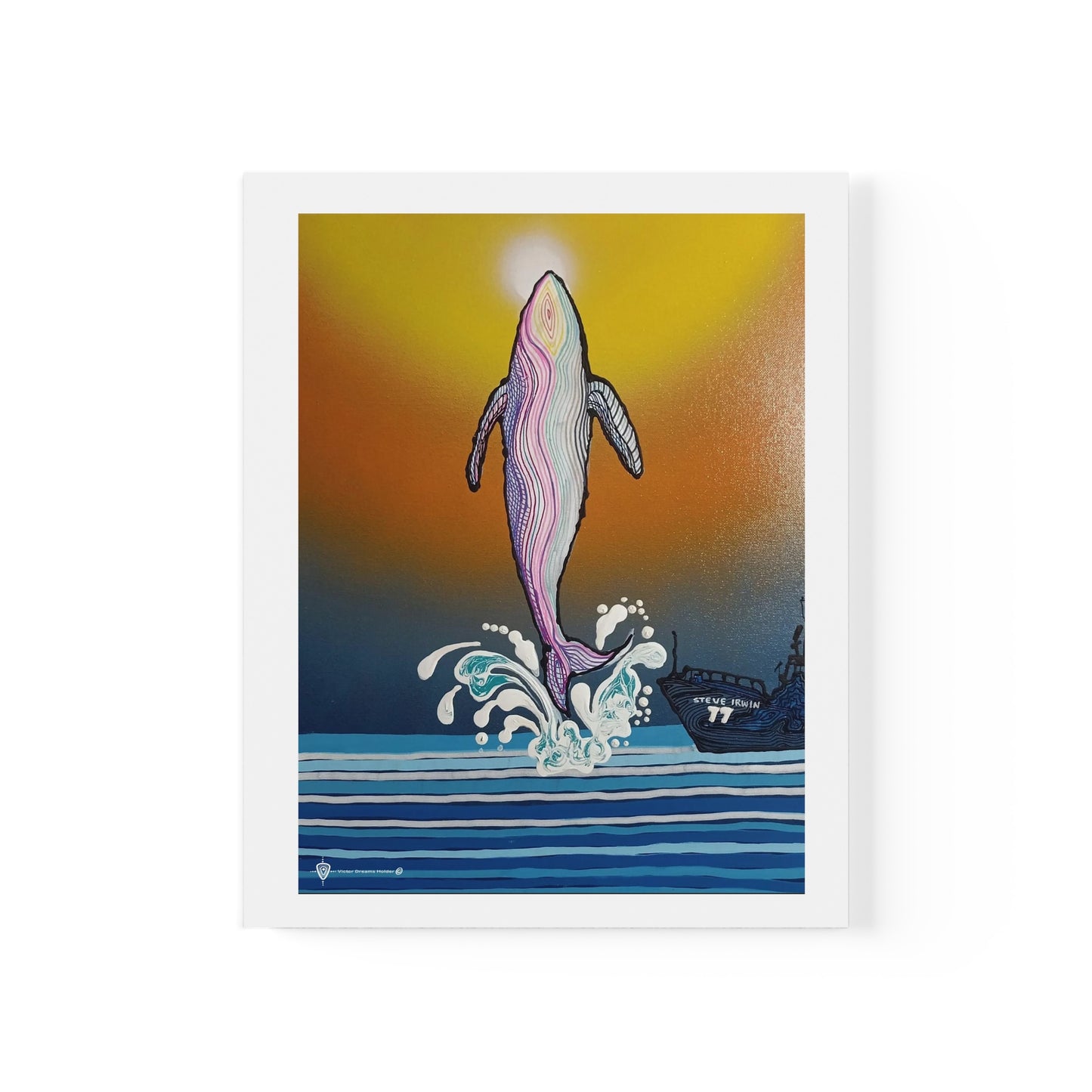 Defence, Conserve, Protect / LIFE UPHOLDERS - Ocean conservation art exhibition by Victor Dreams Holder