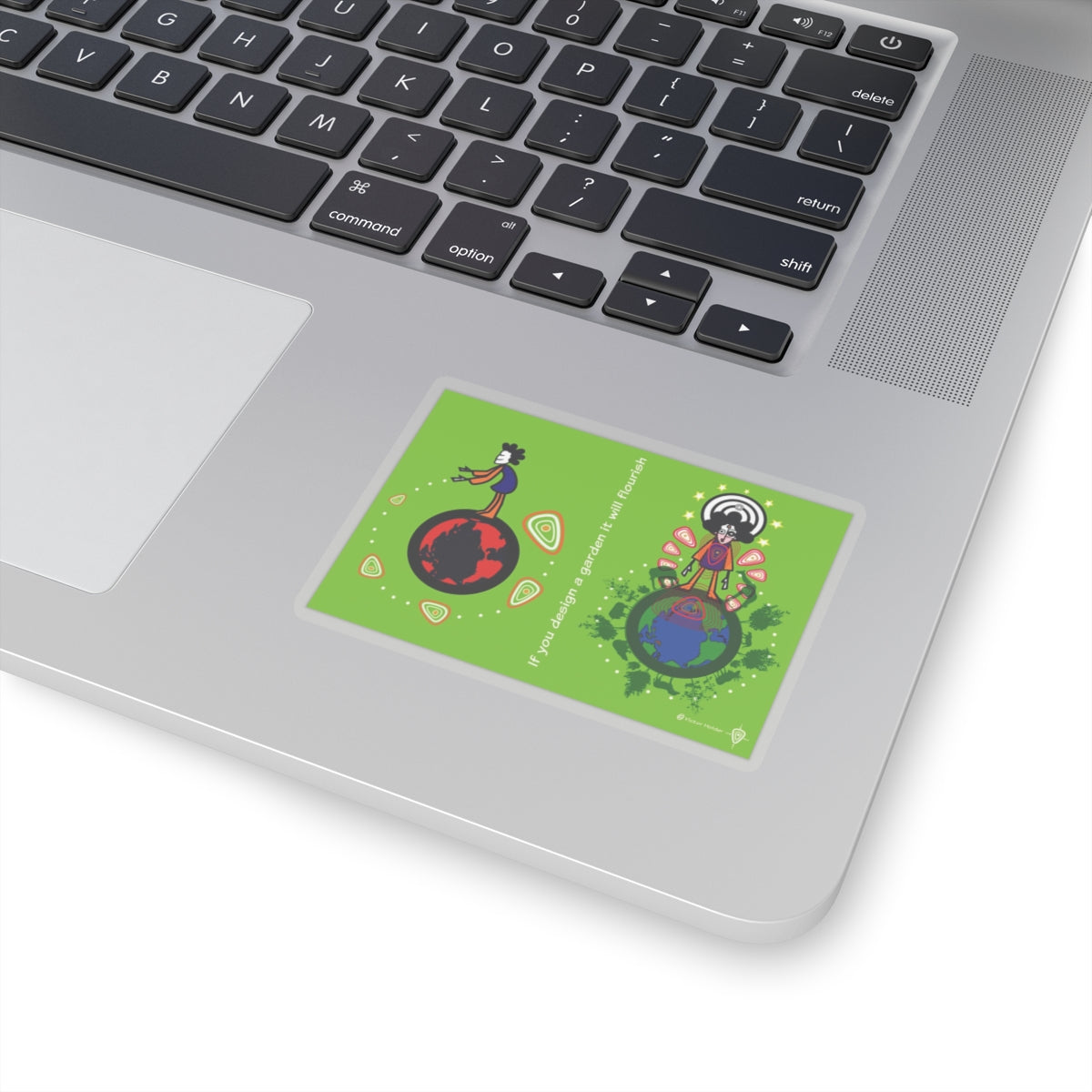 Si diseñas un jardin este florecerá  / Stickers comics collection series / English