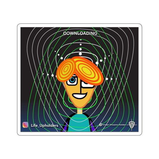 Downloading / STICKERS - VIBRANT BEINGS collection series #1