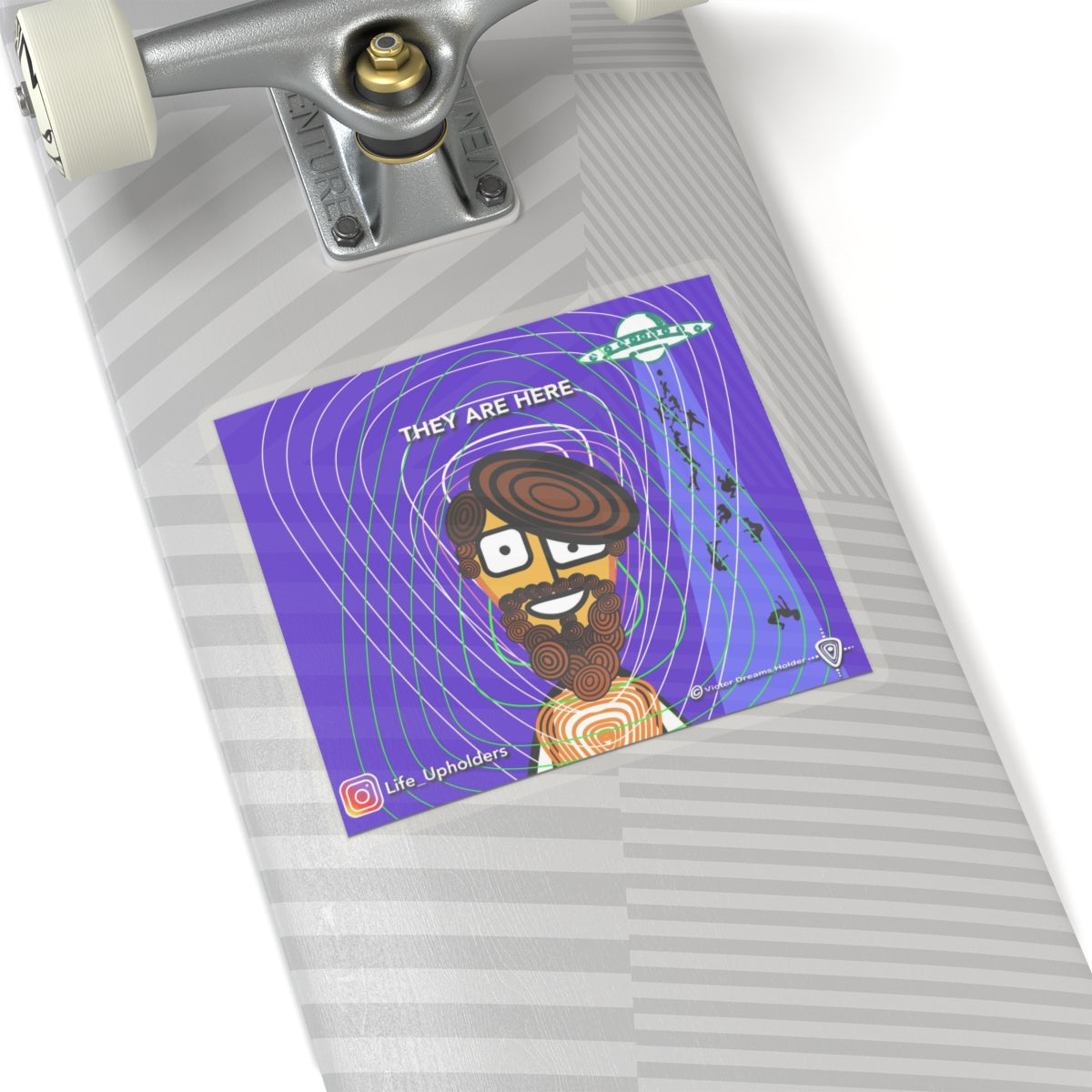 They are Here / STICKERS - VIBRANT BEINGS collection series #1